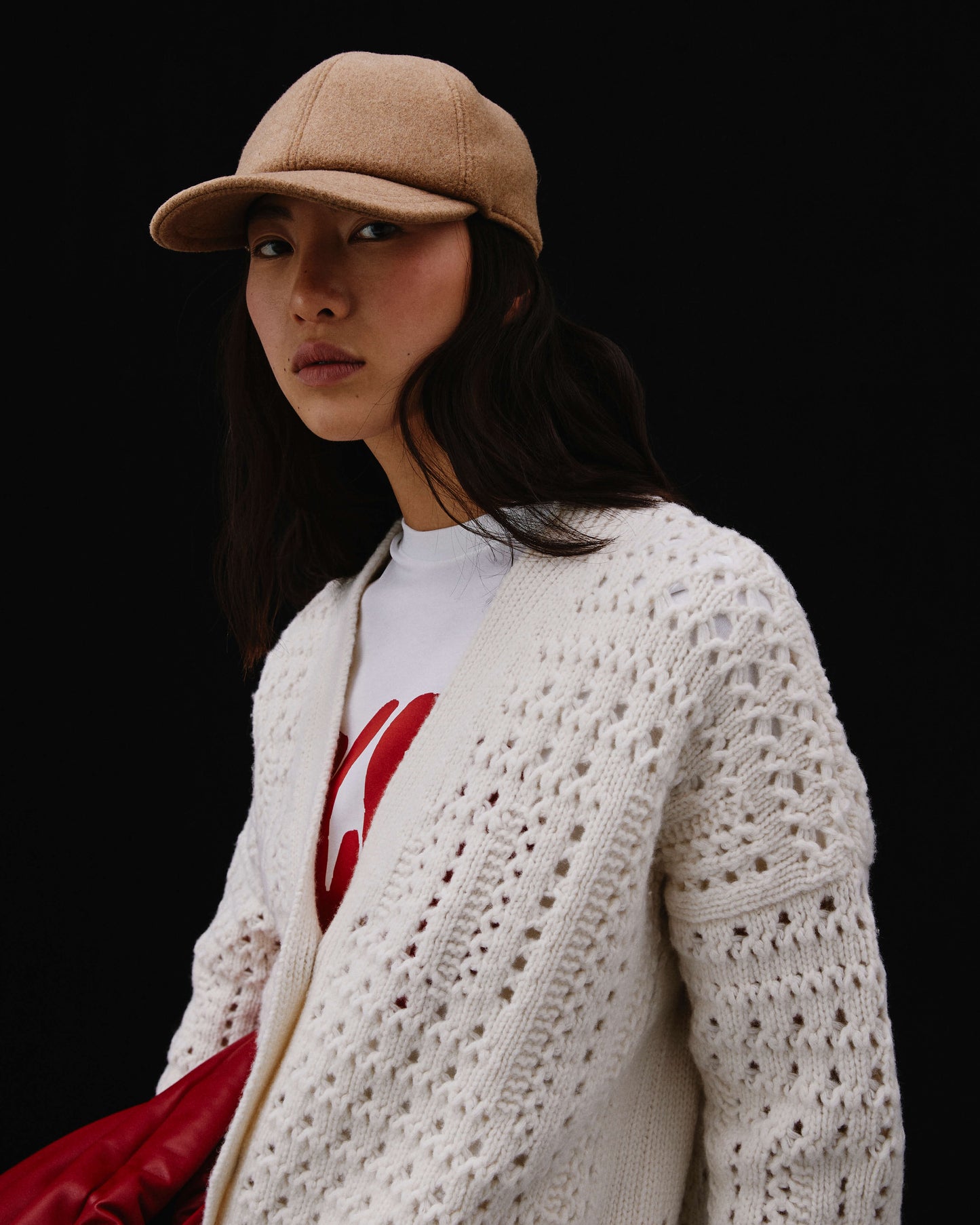 Cardigan Pesante Traforato beatrice .b