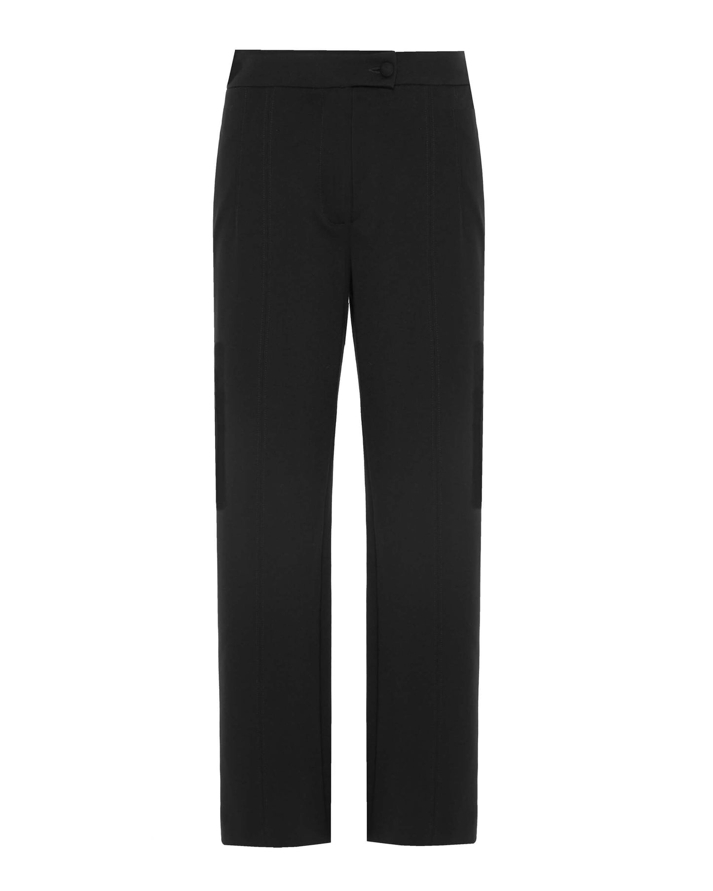 pantaloni slim in punto milano