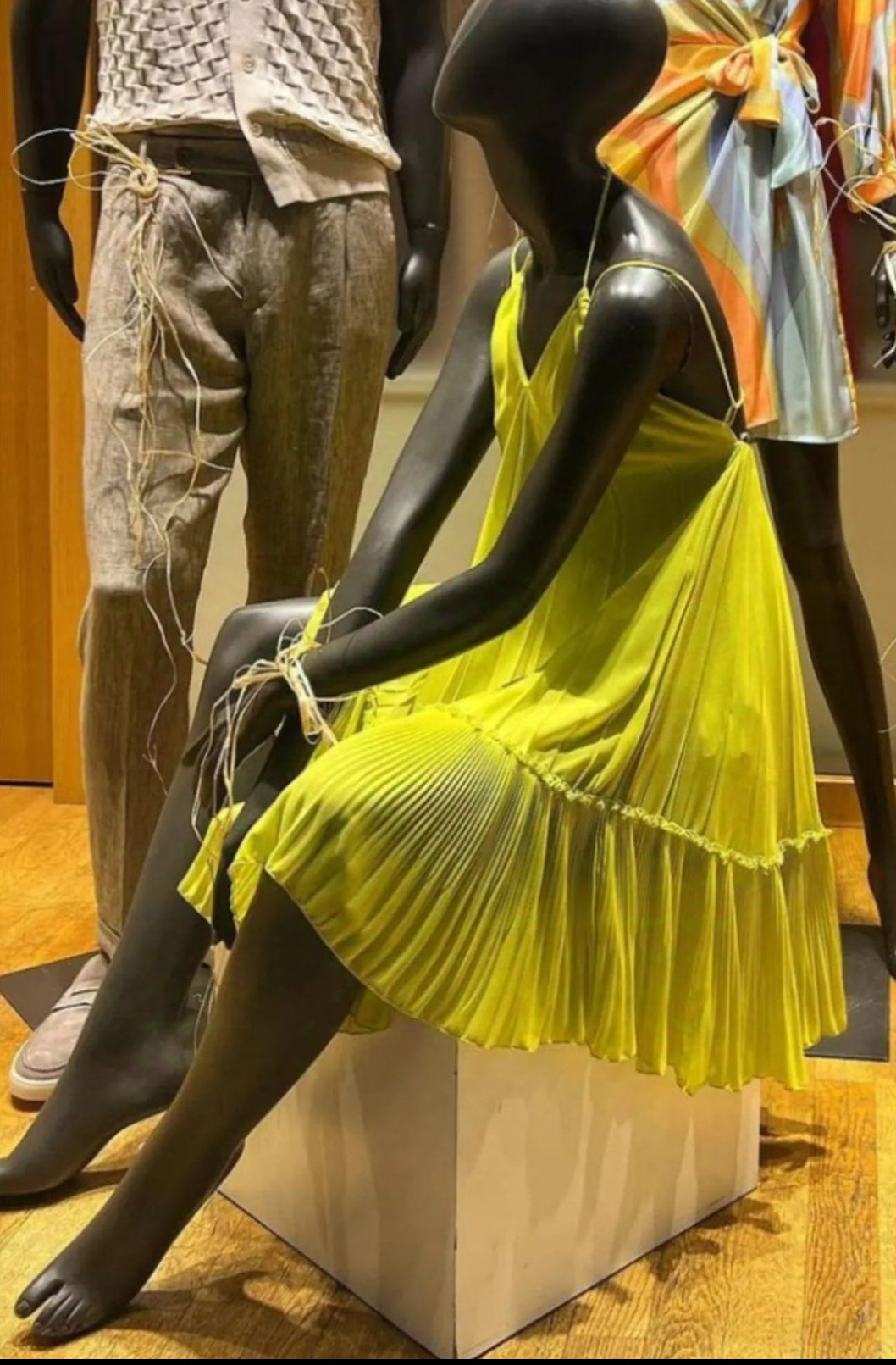 Abito asimmetrico georgette beatrice b