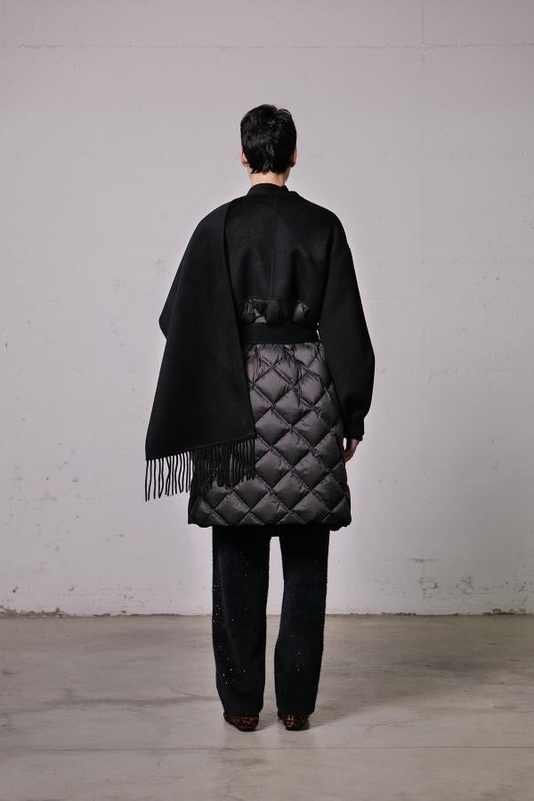 Cappotto in doppio tessuto Vlab