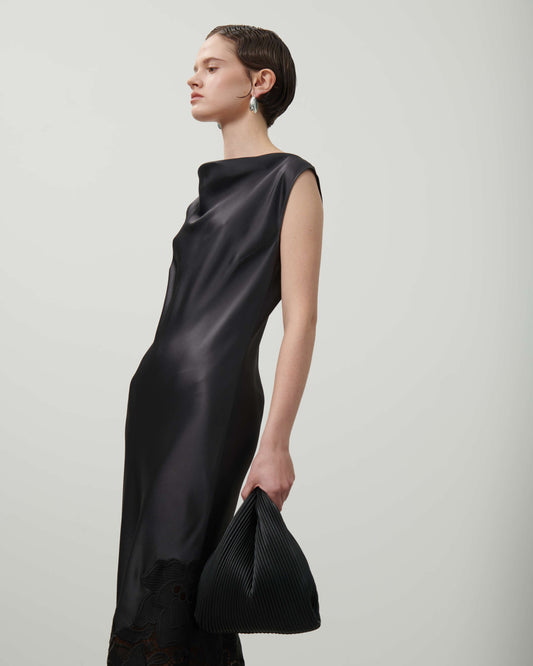 abito con balza in pizzo beatrice .b