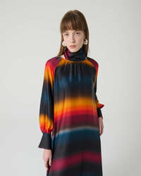 abito in viscosa stampata beatrice .b