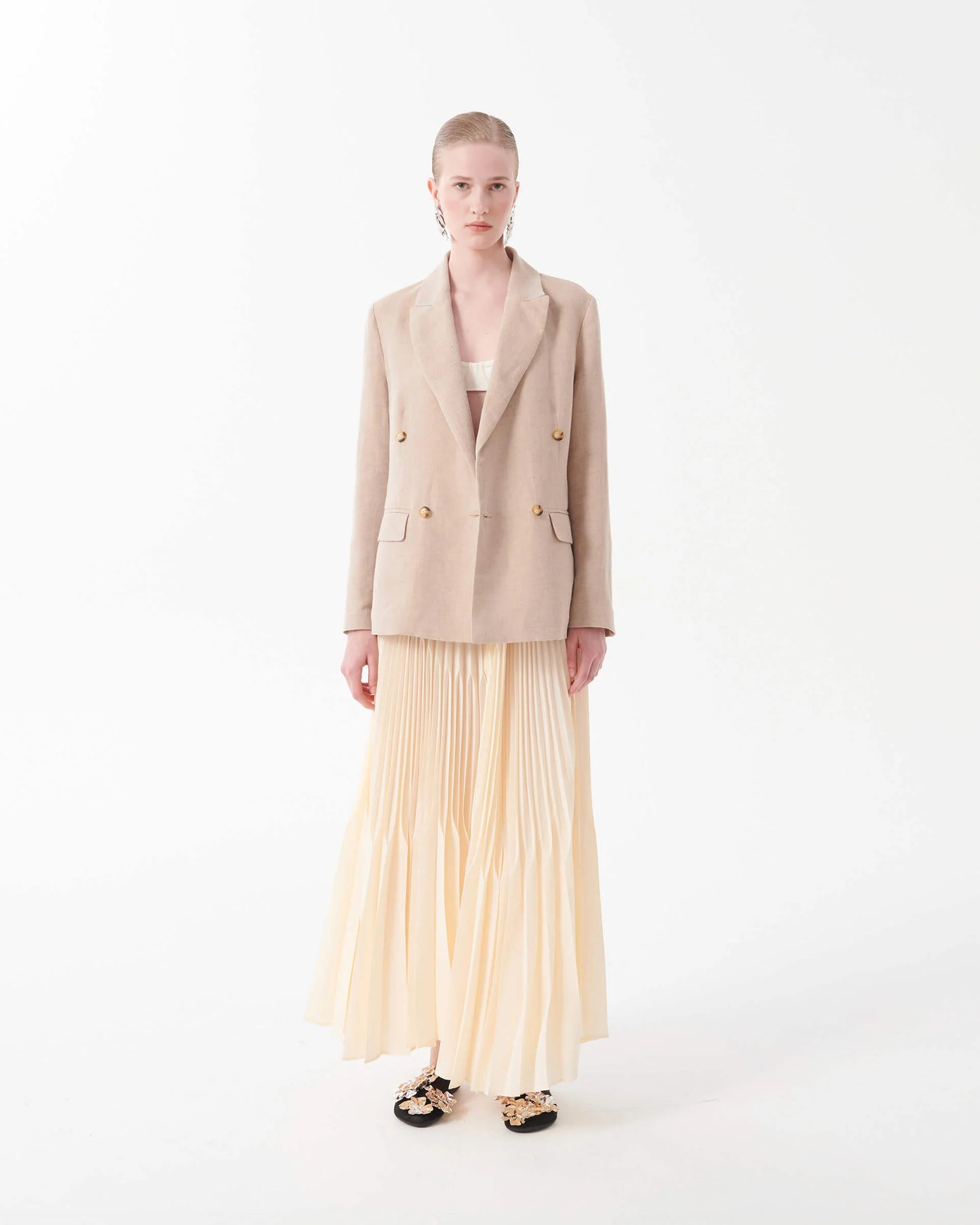 Blazer doppiopetto oversize beatrice .b