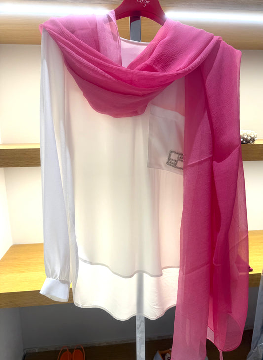Stola chiffon sfumato gaynorbongard