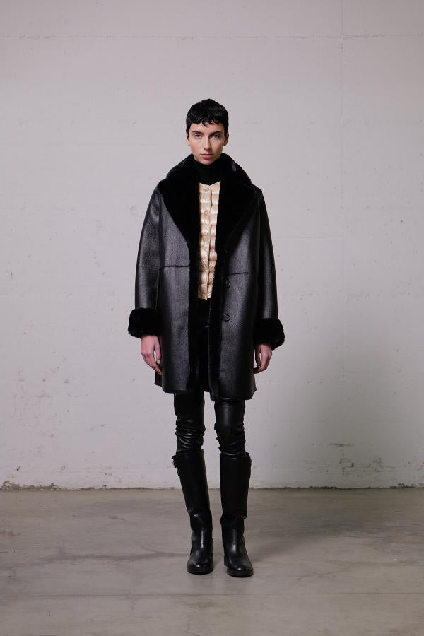 Cappotto eco shearling VLab