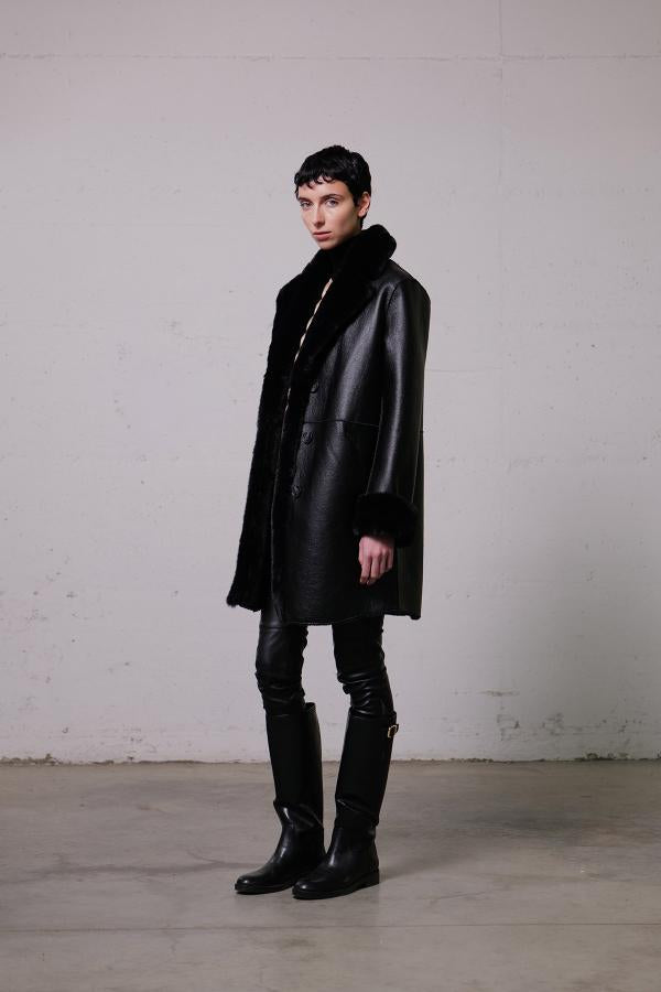 Cappotto eco shearling VLab