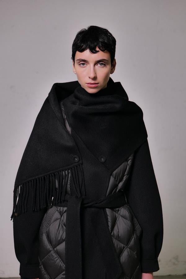 Cappotto piumino e lana Vlab