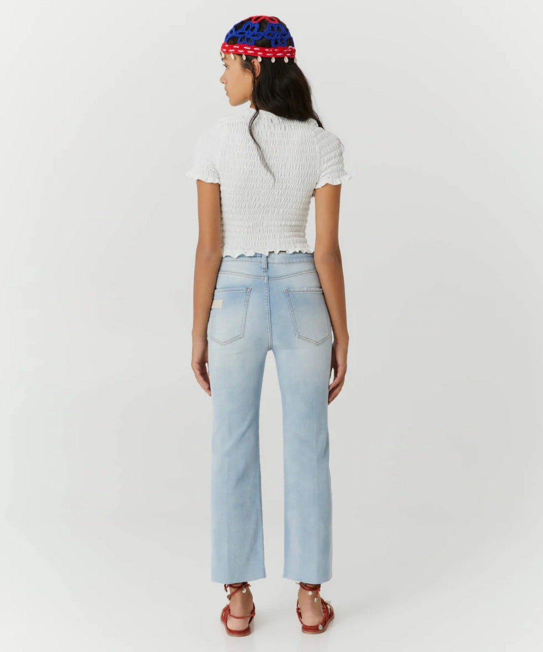 frayed jeans beatrice .b